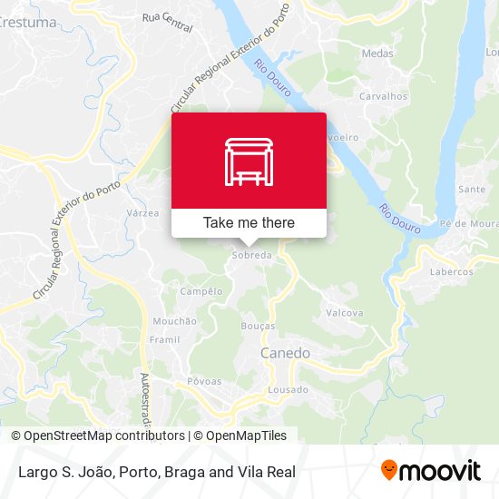 Largo S. João mapa
