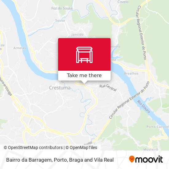 Bairro da Barragem map