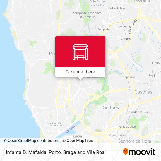 Infanta D. Mafalda map