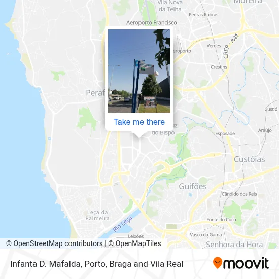 Infanta D. Mafalda map