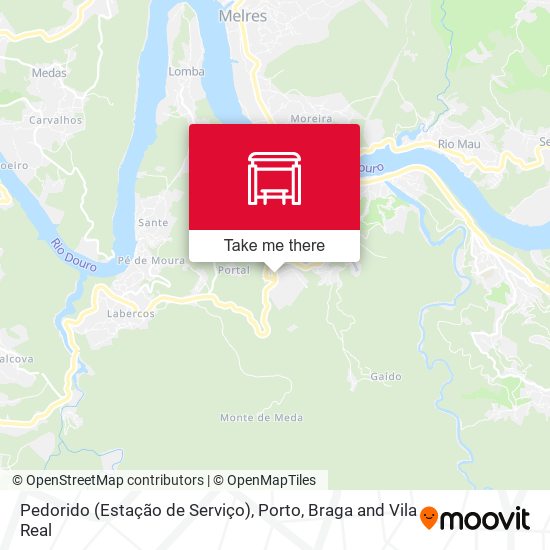 Pedorido (Estação de Serviço) map