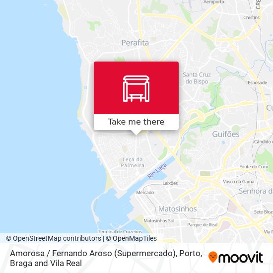 Amorosa / Fernando Aroso (Supermercado) map