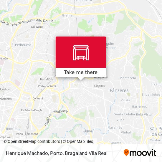 Henrique Machado mapa