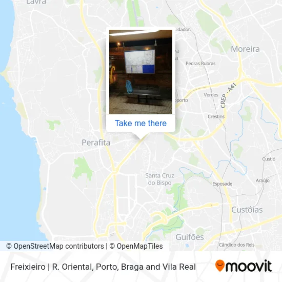 Freixieiro | R. Oriental map