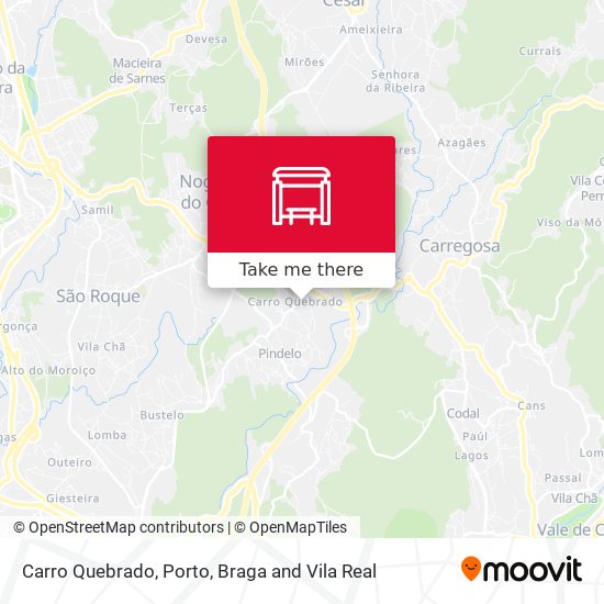 Carro Quebrado map