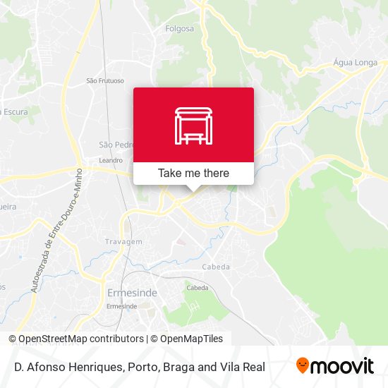 D. Afonso Henriques mapa