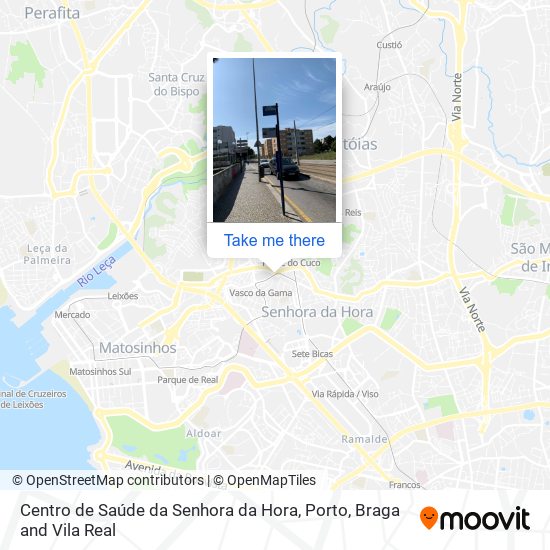 Centro de Saúde da Senhora da Hora map