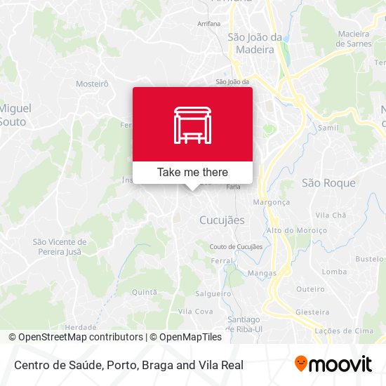 Centro de Saúde mapa
