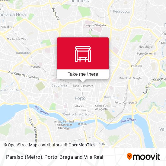 Paraíso (Metro) mapa