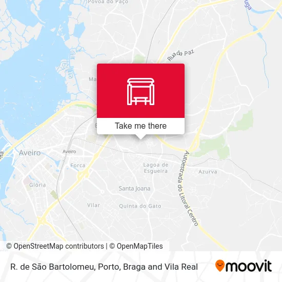 R. de São Bartolomeu map