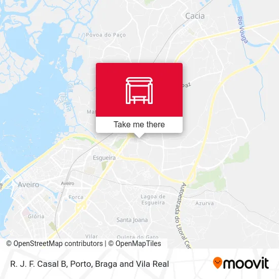 R. J. F. Casal B map