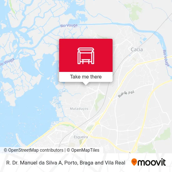 R. Dr. Manuel da Silva A map