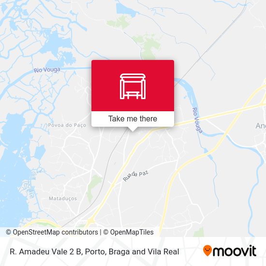 R. Amadeu Vale 2 B mapa