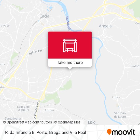 R. da Infância B mapa