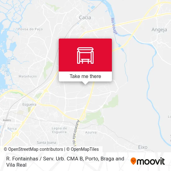 R. Fontainhas / Serv. Urb. CMA B map