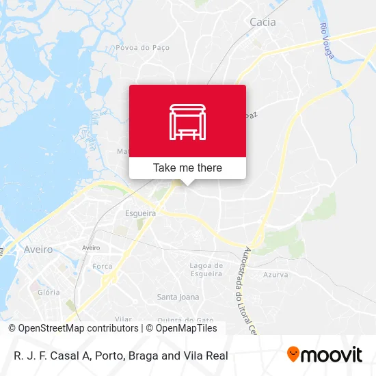 R. J. F. Casal A map