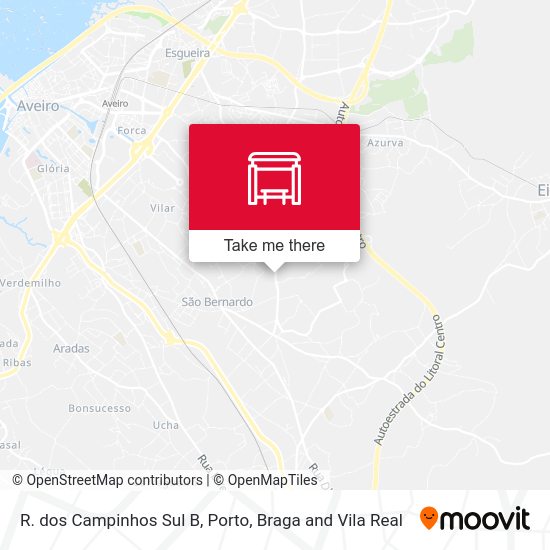 R. dos Campinhos Sul B mapa