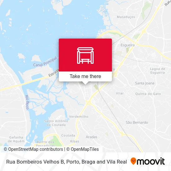 Rua Bombeiros Velhos B map