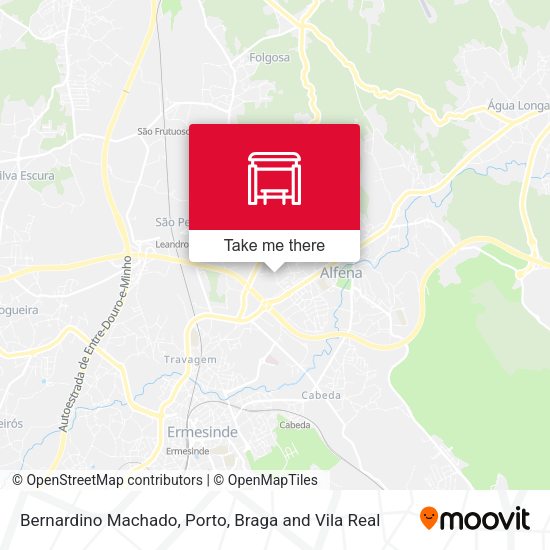 Bernardino Machado mapa