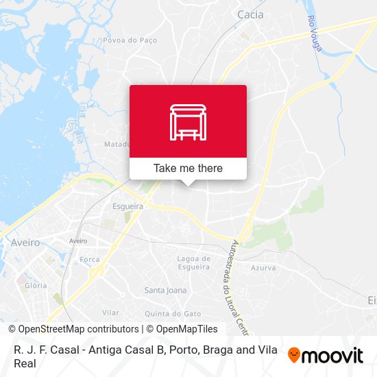 R. J. F. Casal - Antiga Casal B map