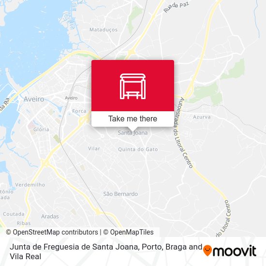Junta de Freguesia de Santa Joana map