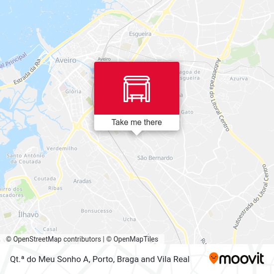 Qt.ª do Meu Sonho A mapa