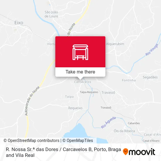 R. Nossa Sr.ª das Dores / Carcavelos B map