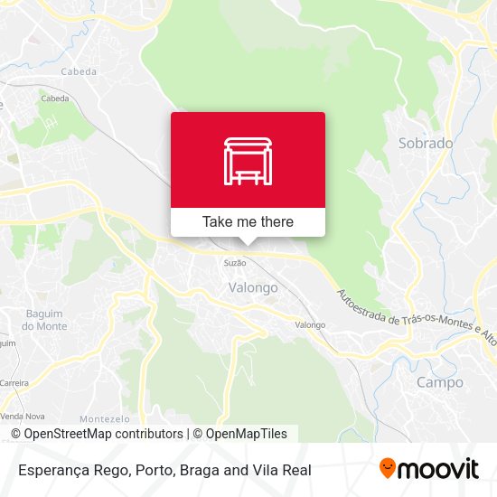 Esperança Rego mapa