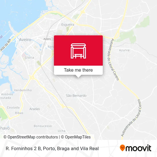 R. Forninhos 2 B map