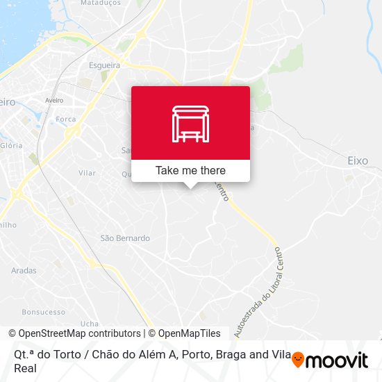 Qt.ª do Torto / Chão do Além A map