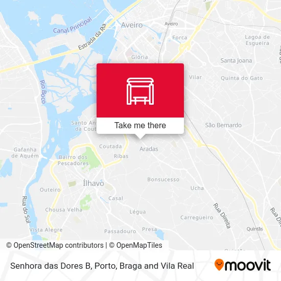 Senhora das Dores B map