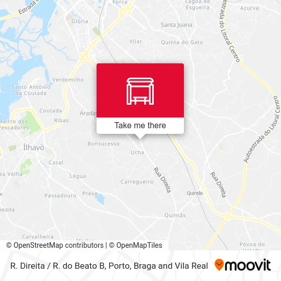 R. Direita / R. do Beato B map