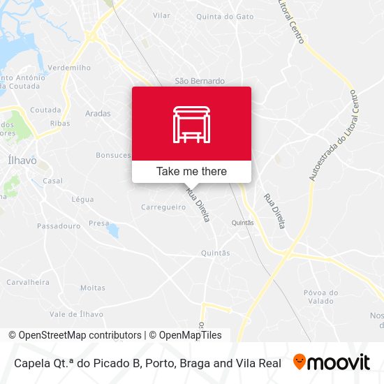 Capela Qt.ª do Picado B map