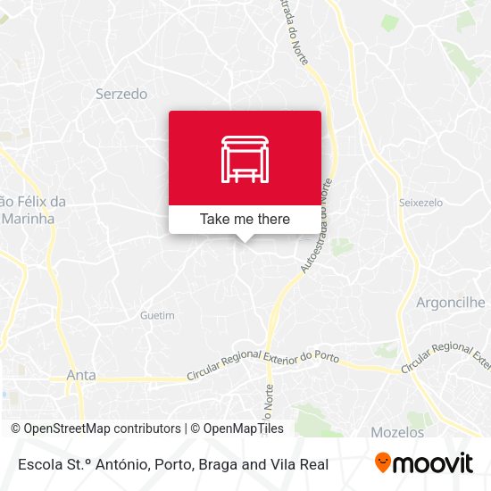 Escola St.º António map