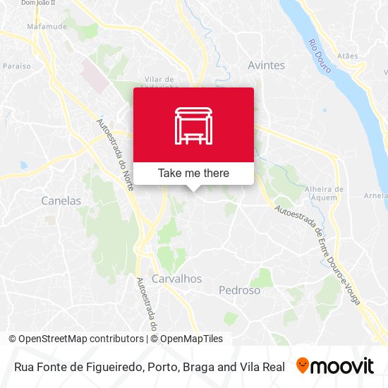 Rua Fonte de Figueiredo mapa