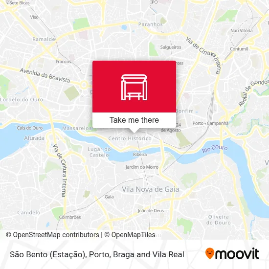 São Bento (Estação) map