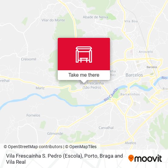 Vila Frescaínha S. Pedro (Escola) map