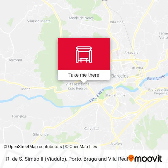 R. de S. Simão II (Viaduto) map