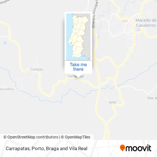 Carrapatas map