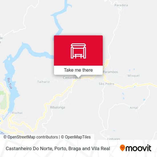 Castanheiro Do Norte map