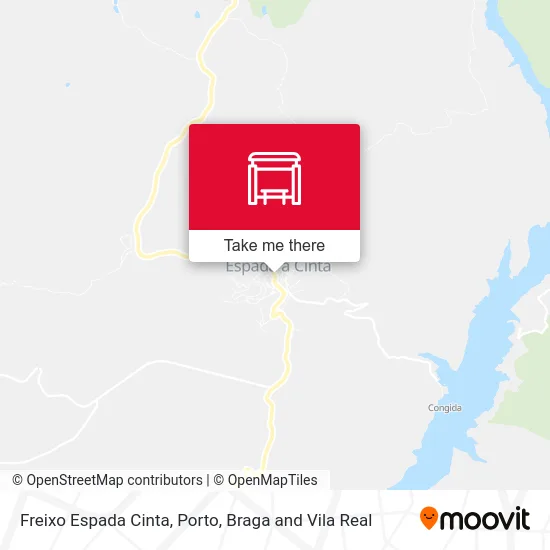 Freixo Espada Cinta map