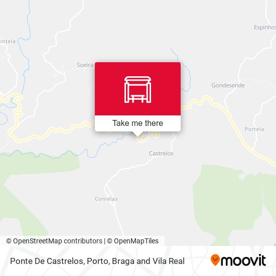 Ponte De Castrelos mapa