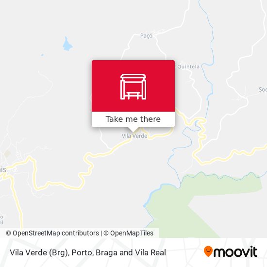 Vila Verde (Brg) mapa