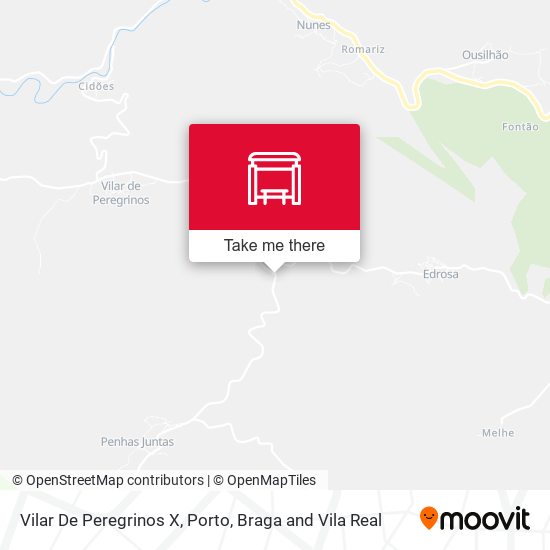 Vilar De Peregrinos X mapa