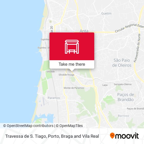 Travessa de S. Tiago map