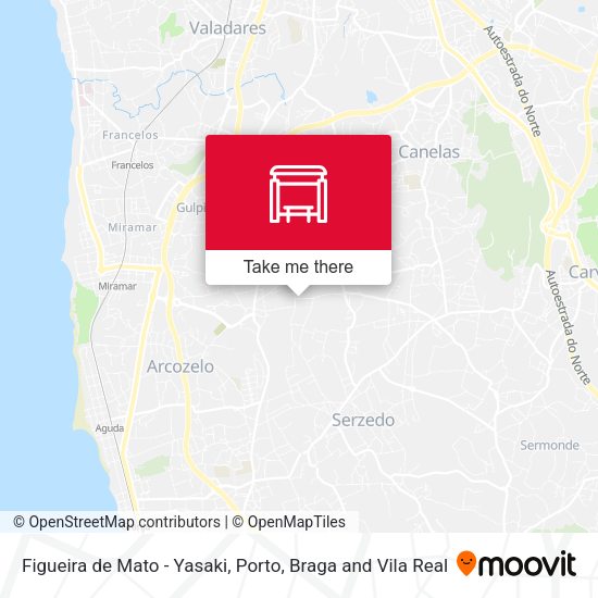 Figueira de Mato - Yasaki mapa