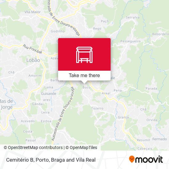 Cemitério B mapa