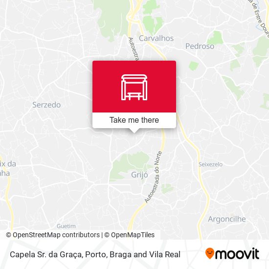 Capela Sr. da Graça mapa