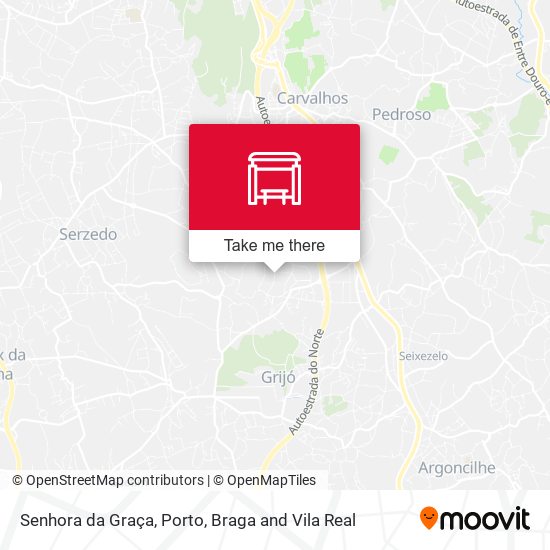 Senhora da Graça mapa