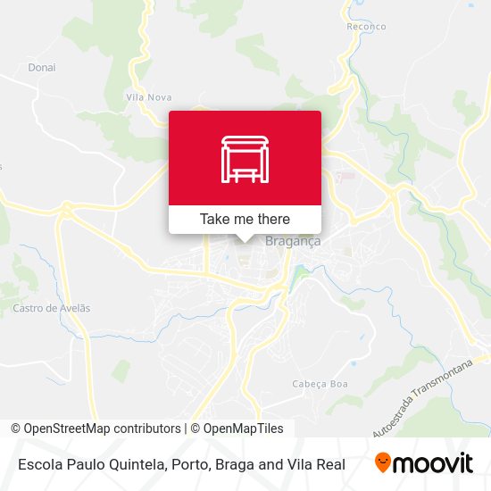 Escola Paulo Quintela mapa